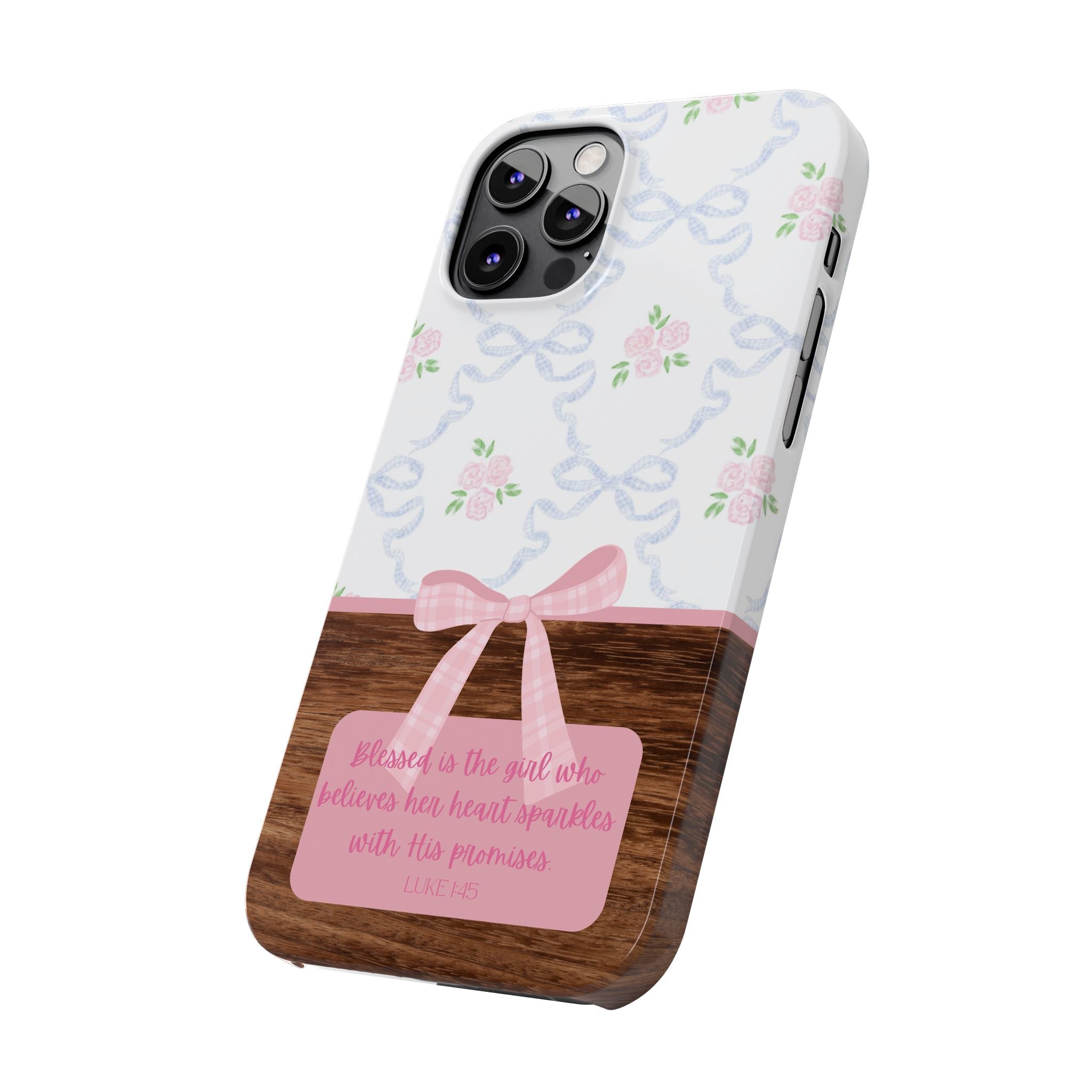 Blessed Is The Girl iPhone Case