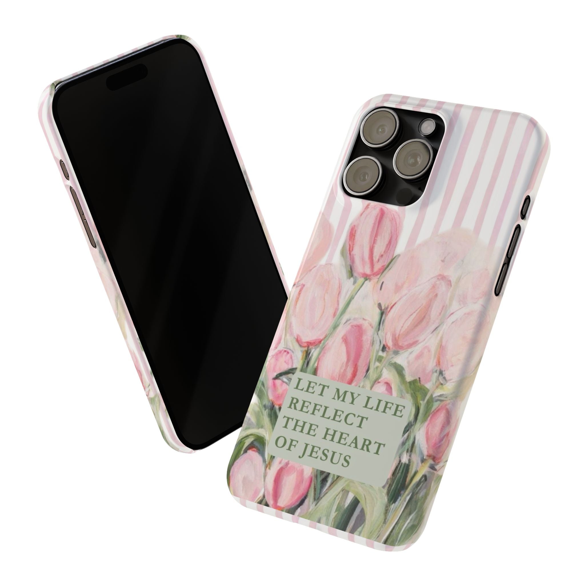 Let My Life Reflect The Heart Of Jesus iPhone Case