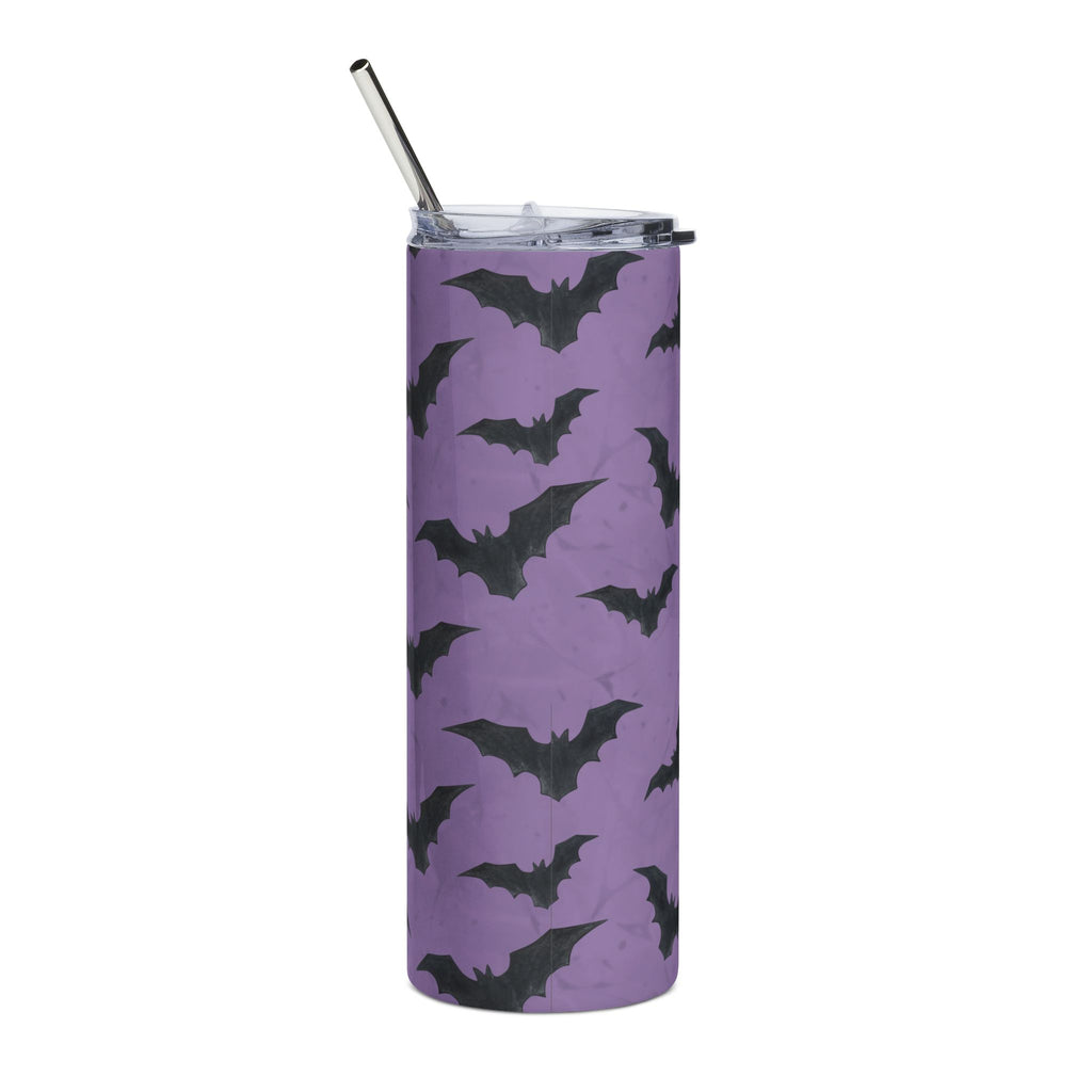 Purple Bat & Bougee 20oz Tumbler