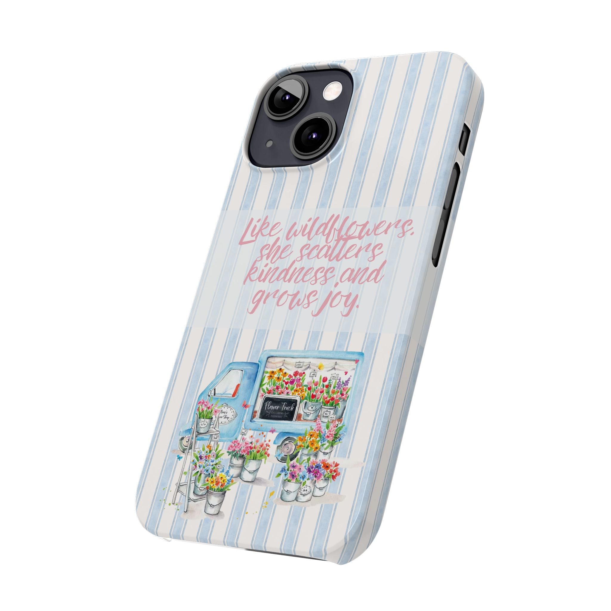 She’s Like Wildflowers iPhone Case