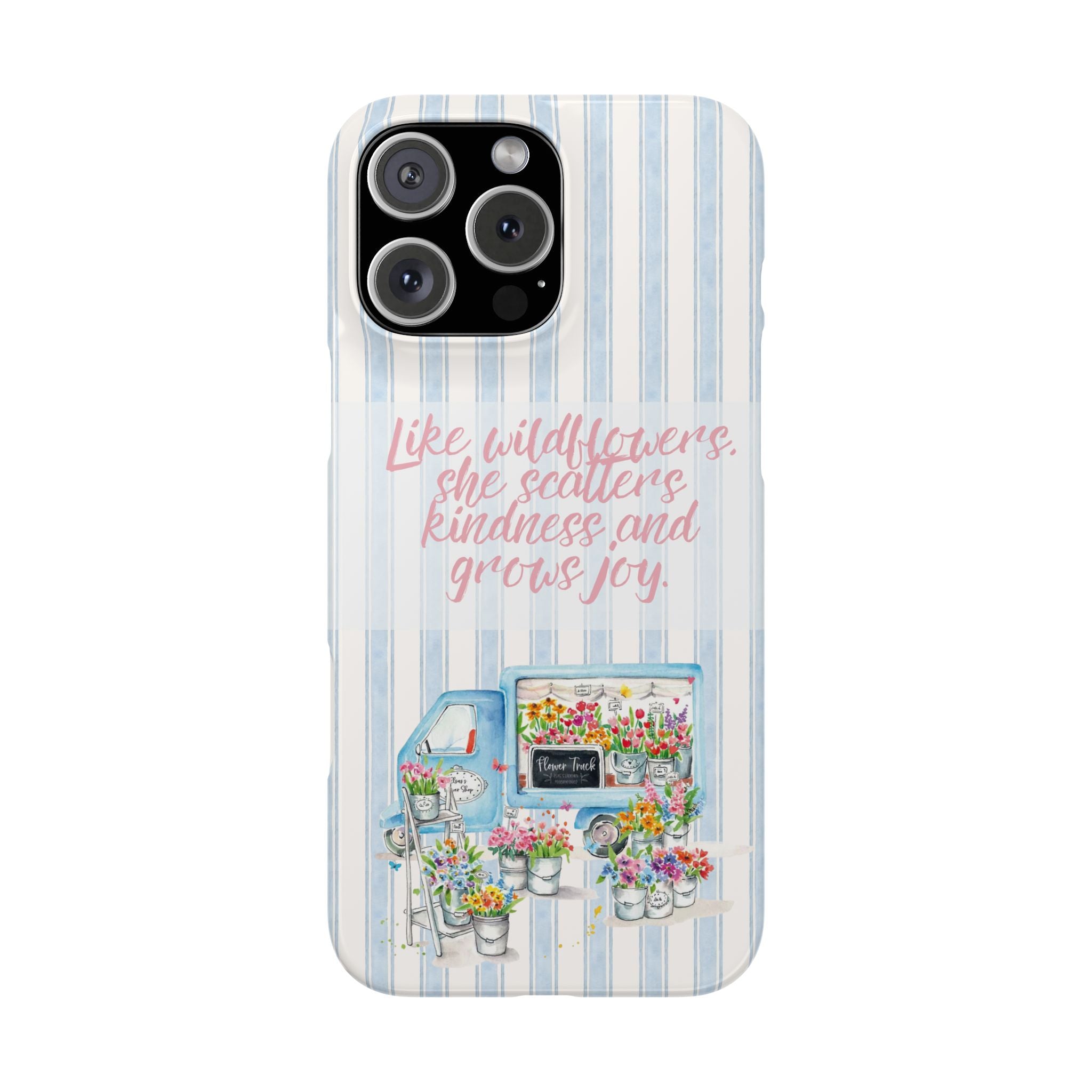 She’s Like Wildflowers iPhone Case
