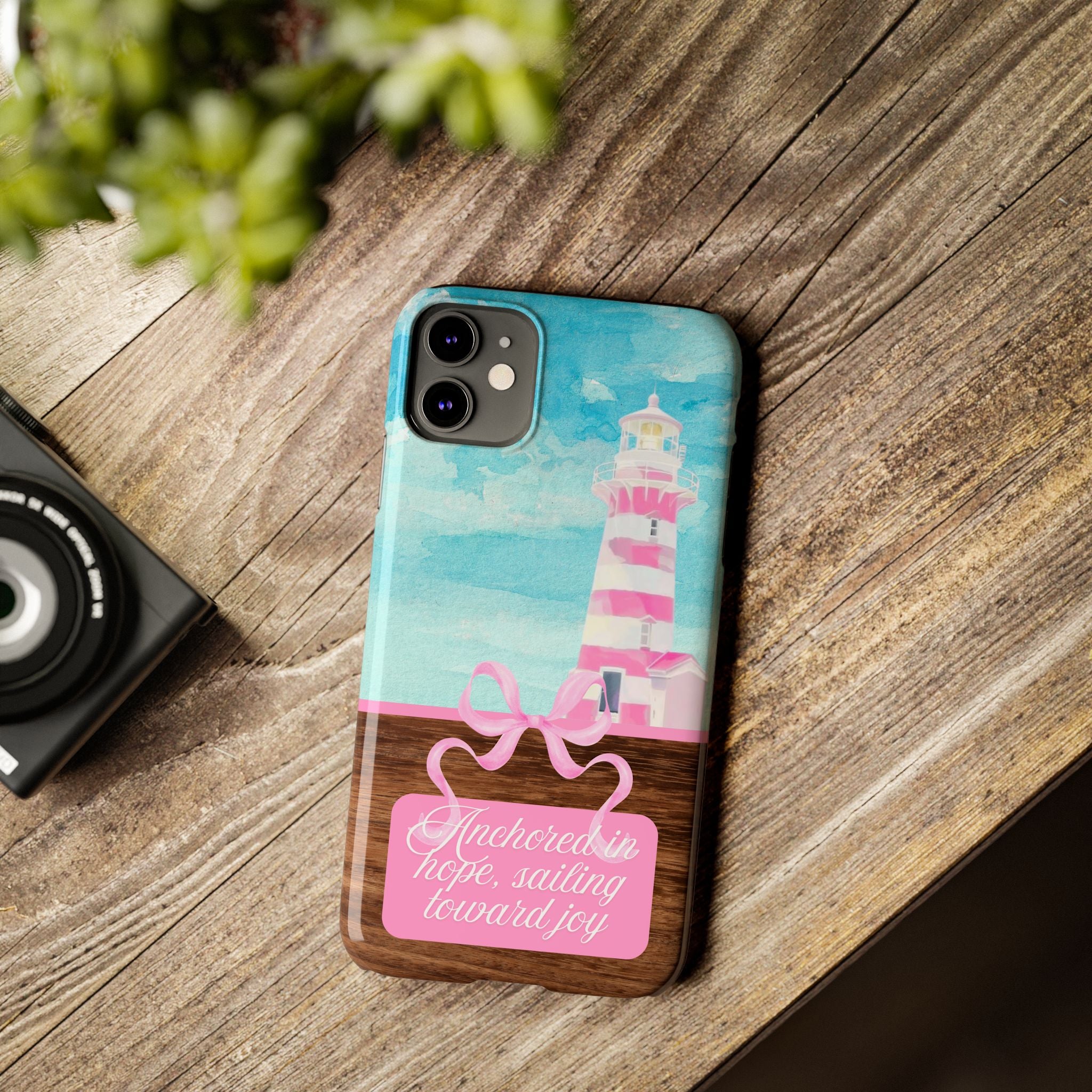 Anchored In Hope iPhone Case