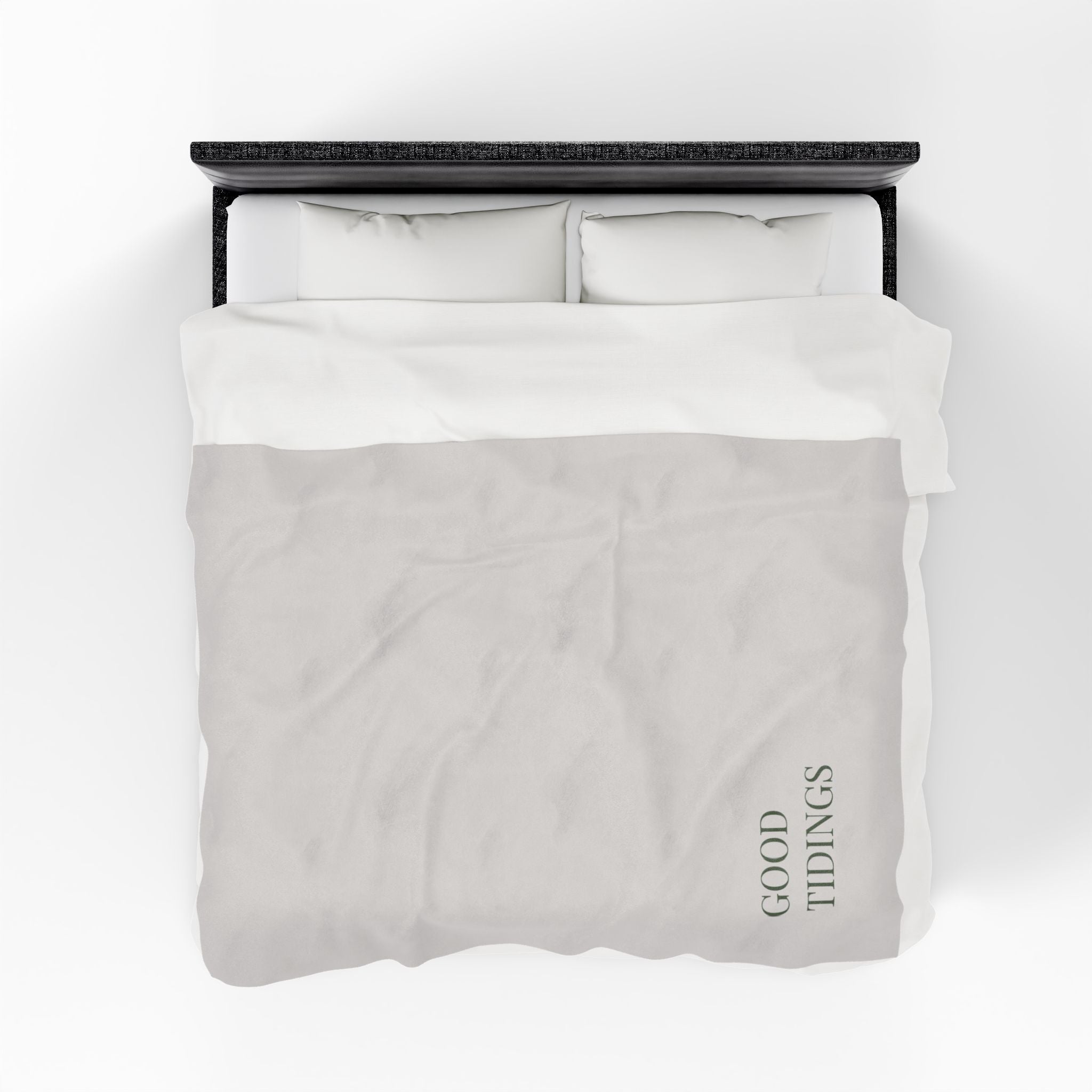 Good Tidings Oversized Throw Blanket By Little Grace co.