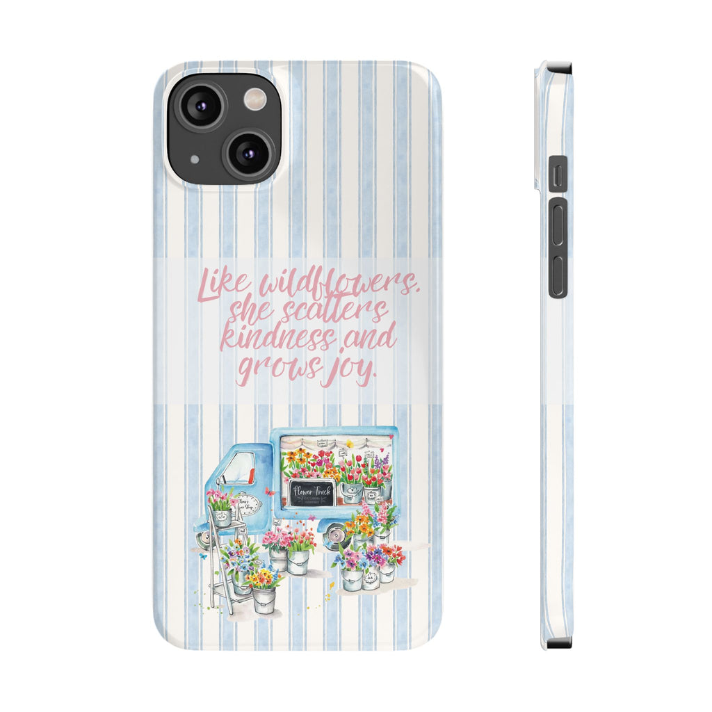 She’s Like Wildflowers iPhone Case