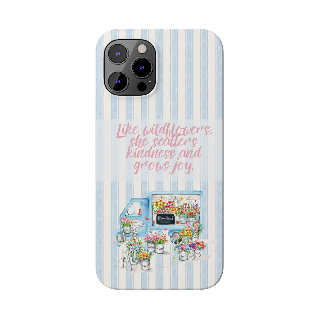 She’s Like Wildflowers iPhone Case