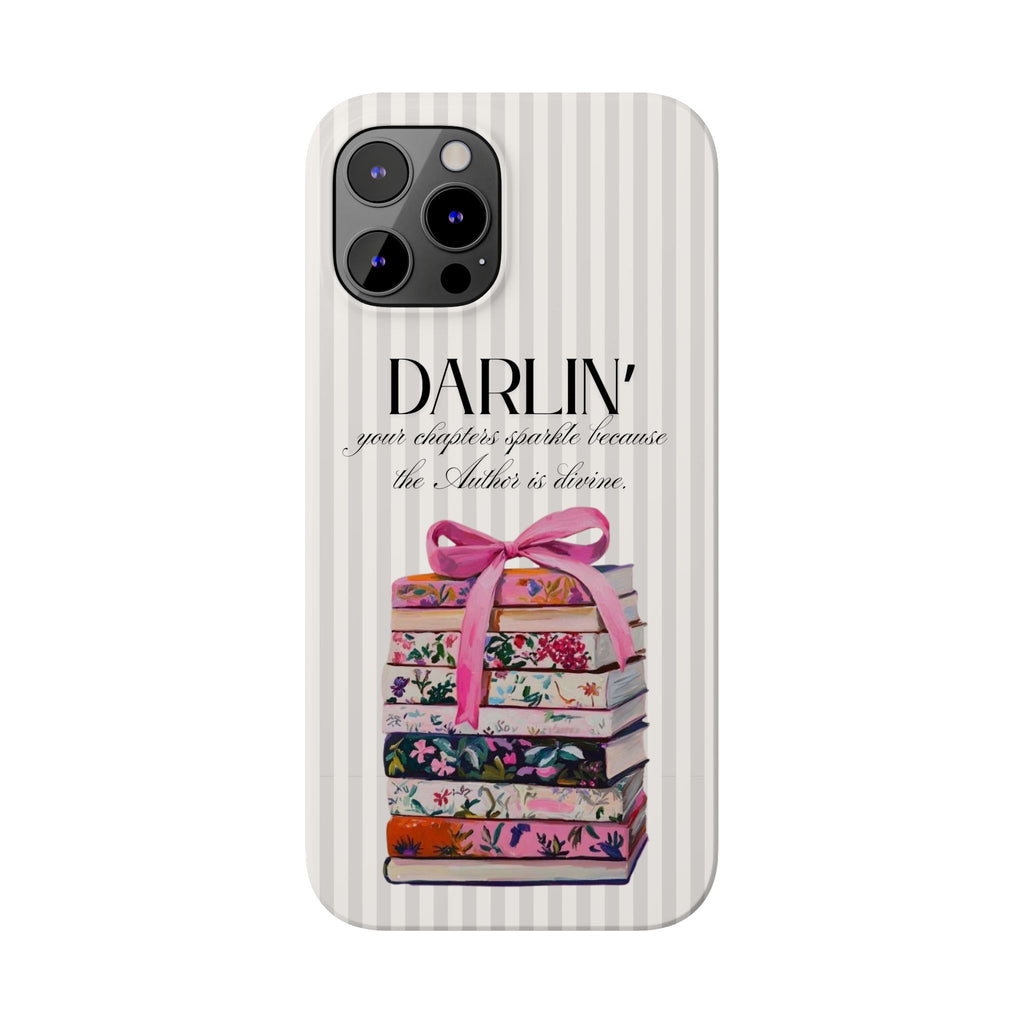 Darlin’ The Author Is Devine iPhone Case