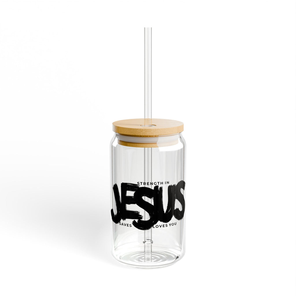 Strength In Jesus Glass