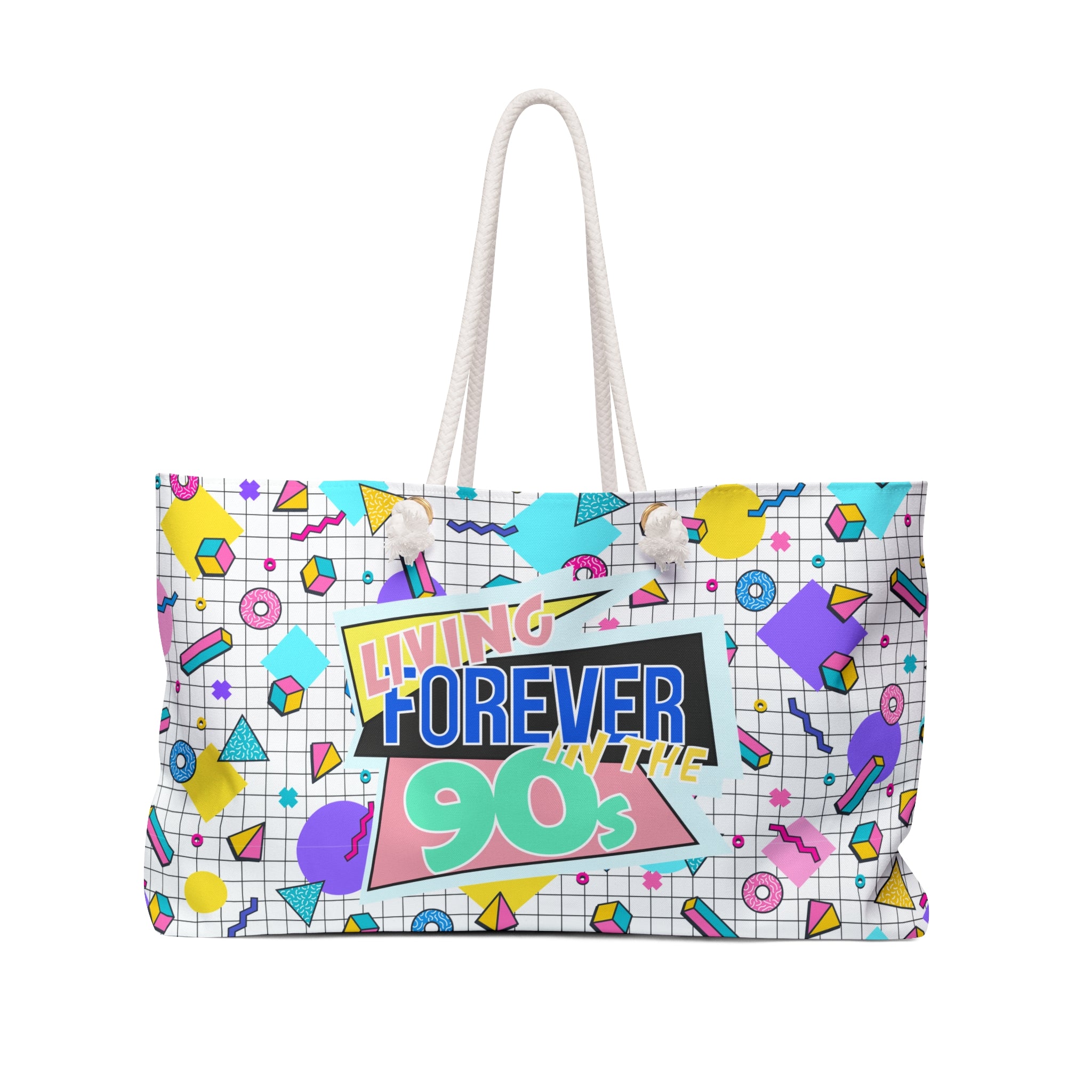 Living Forever in the 90’s Weekender Bag