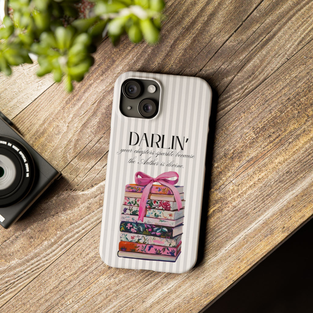 Darlin’ The Author Is Devine iPhone Case