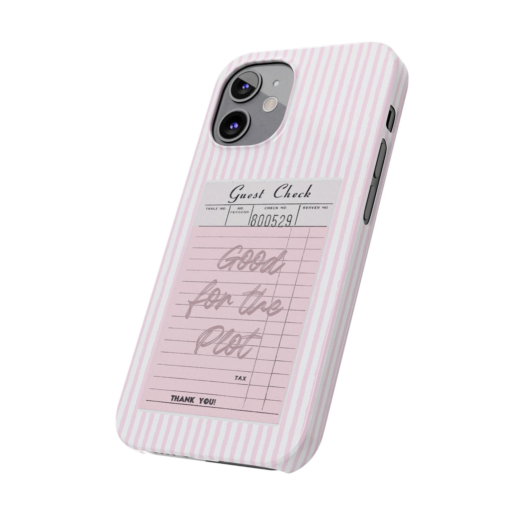 Good For The Plot iPhone Case