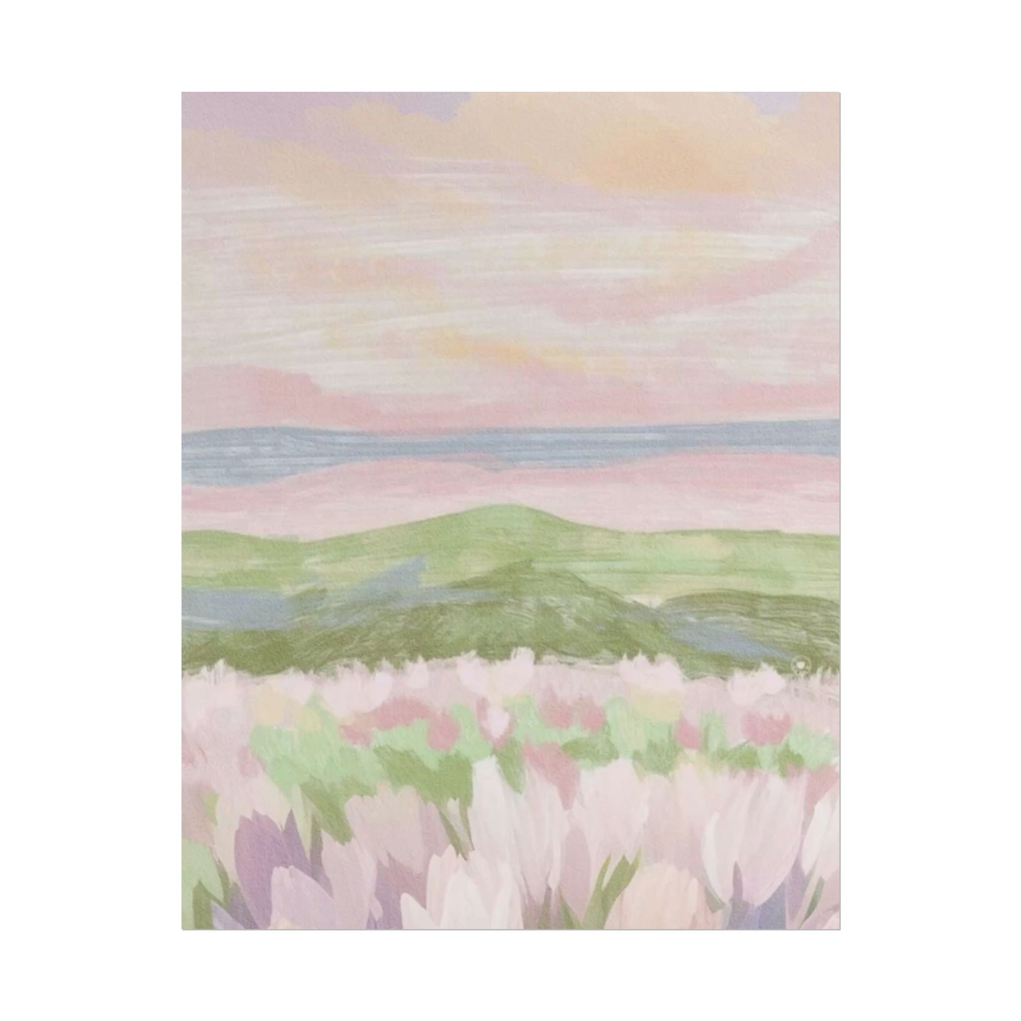 Tulip Field Unframed Poster