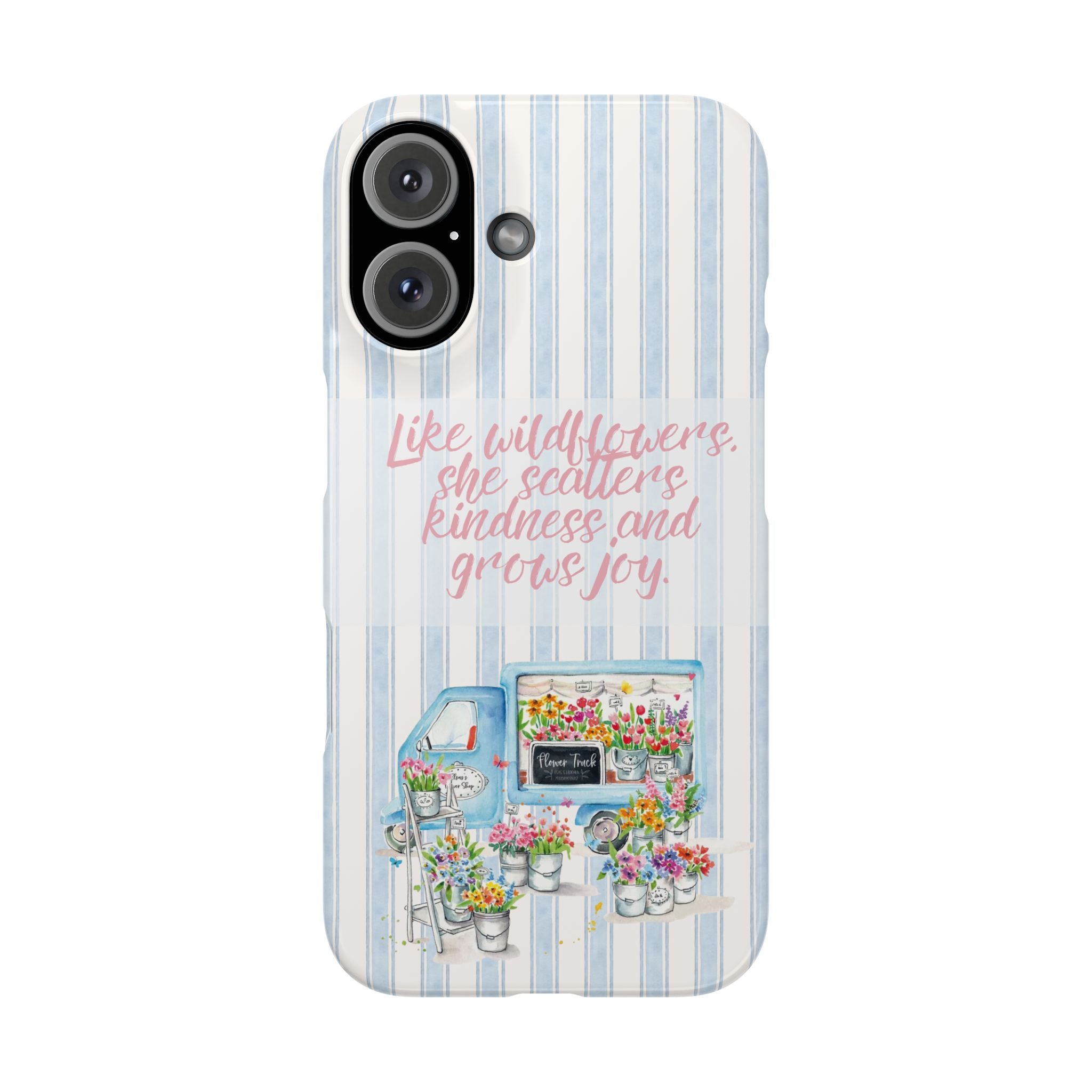 She’s Like Wildflowers iPhone Case