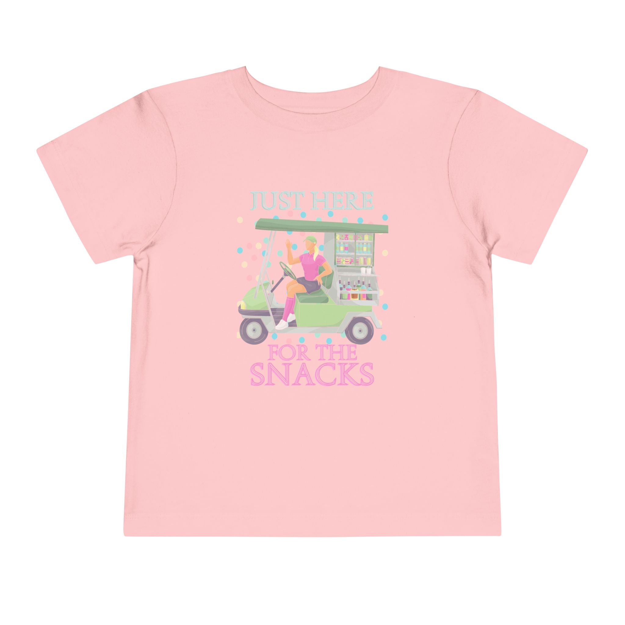 Just here for the snacks golf Toddler Tee