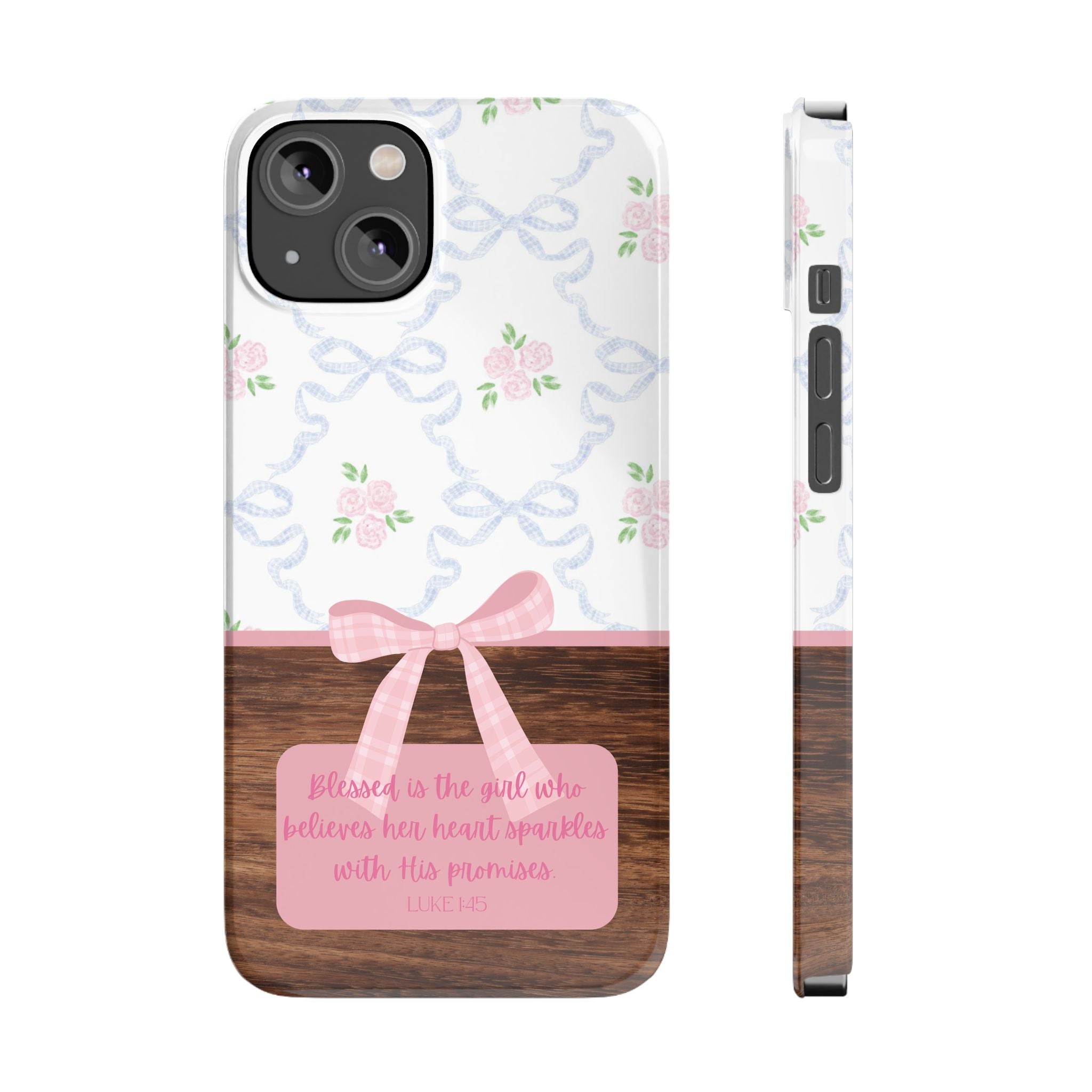 Blessed Is The Girl iPhone Case