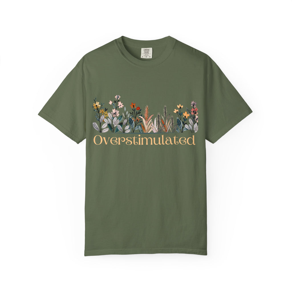 Floral Overstimulated T-shirt