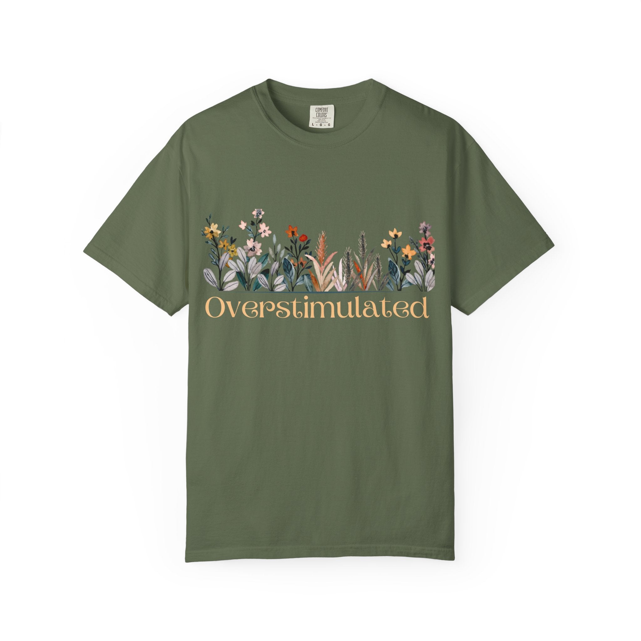 Floral Overstimulated T-shirt