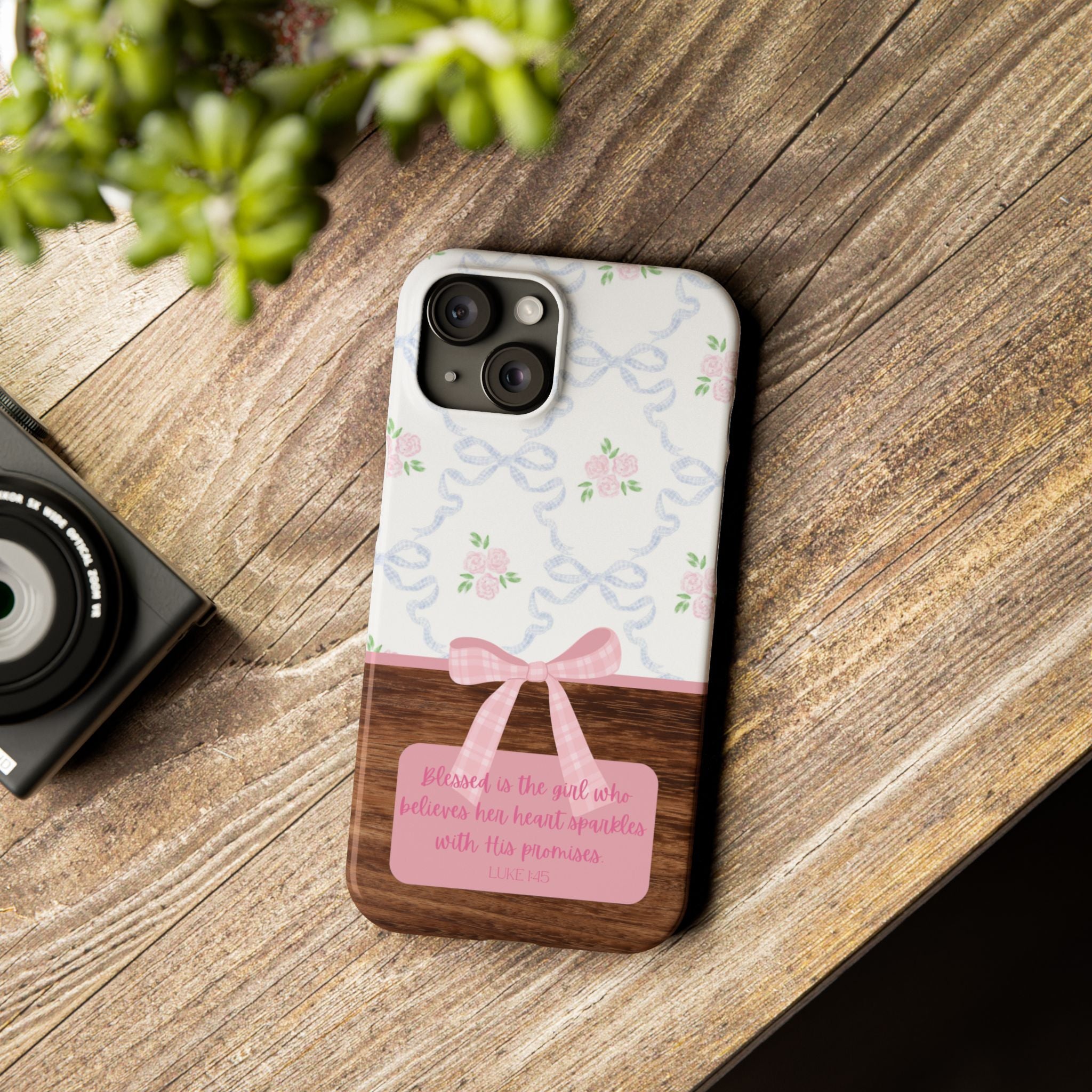Blessed Is The Girl iPhone Case