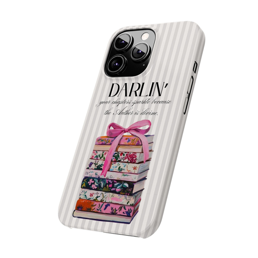 Darlin’ The Author Is Devine iPhone Case