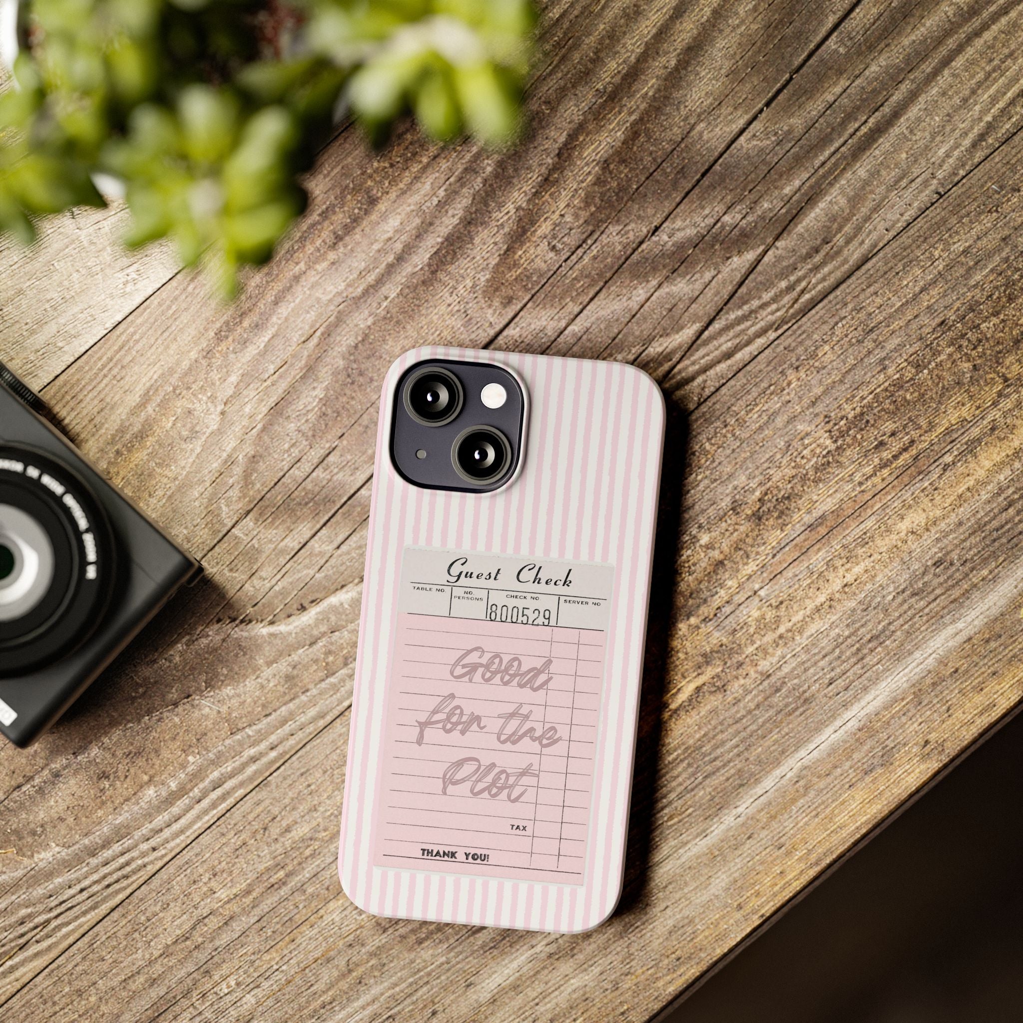 Good For The Plot iPhone Case