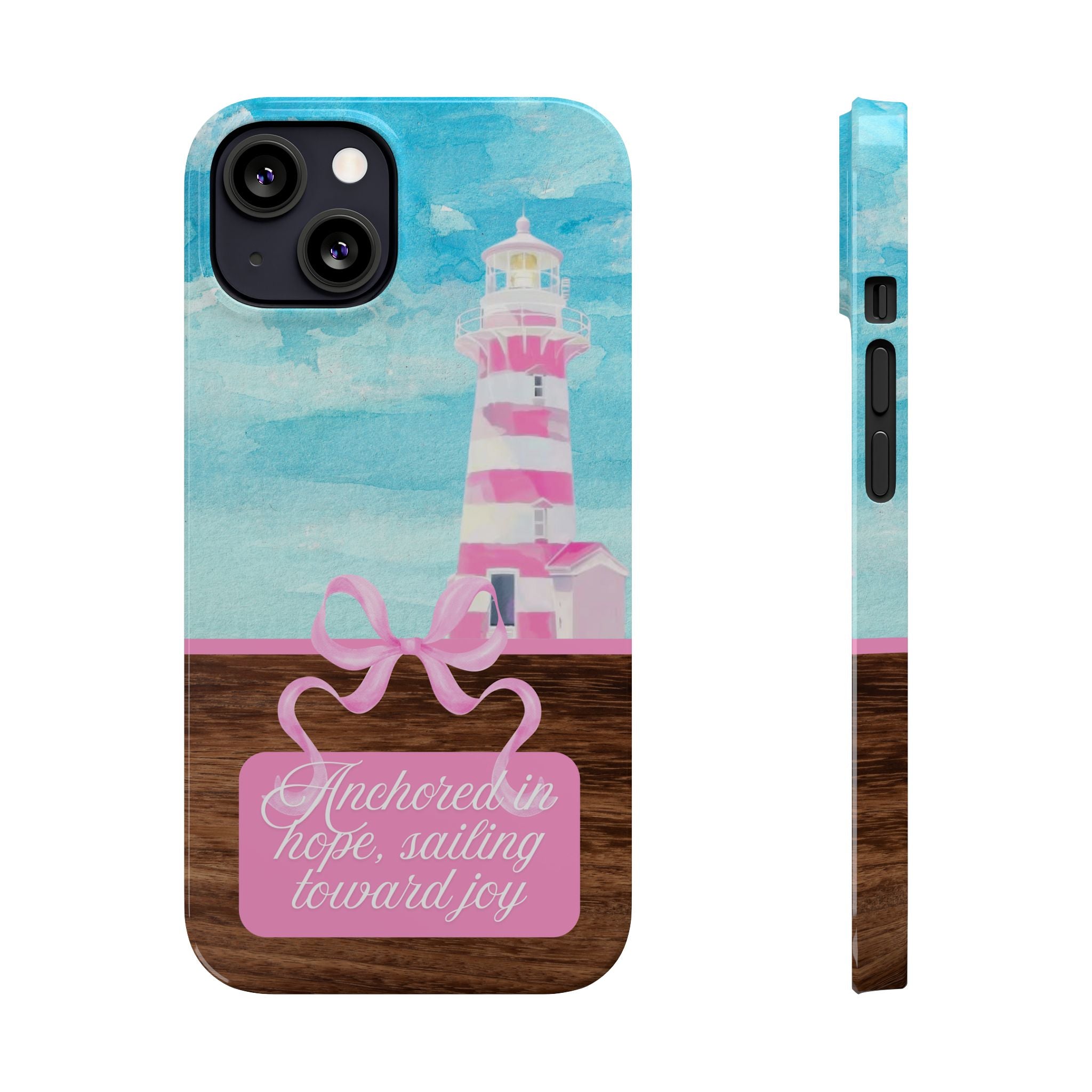Anchored In Hope iPhone Case