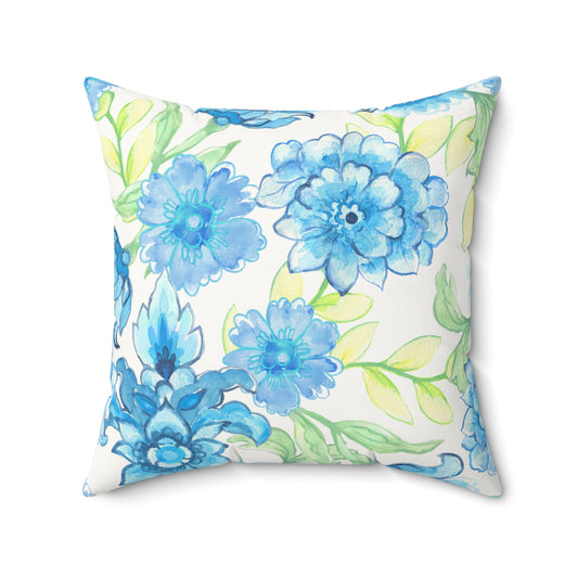 Blue Spring Pillow