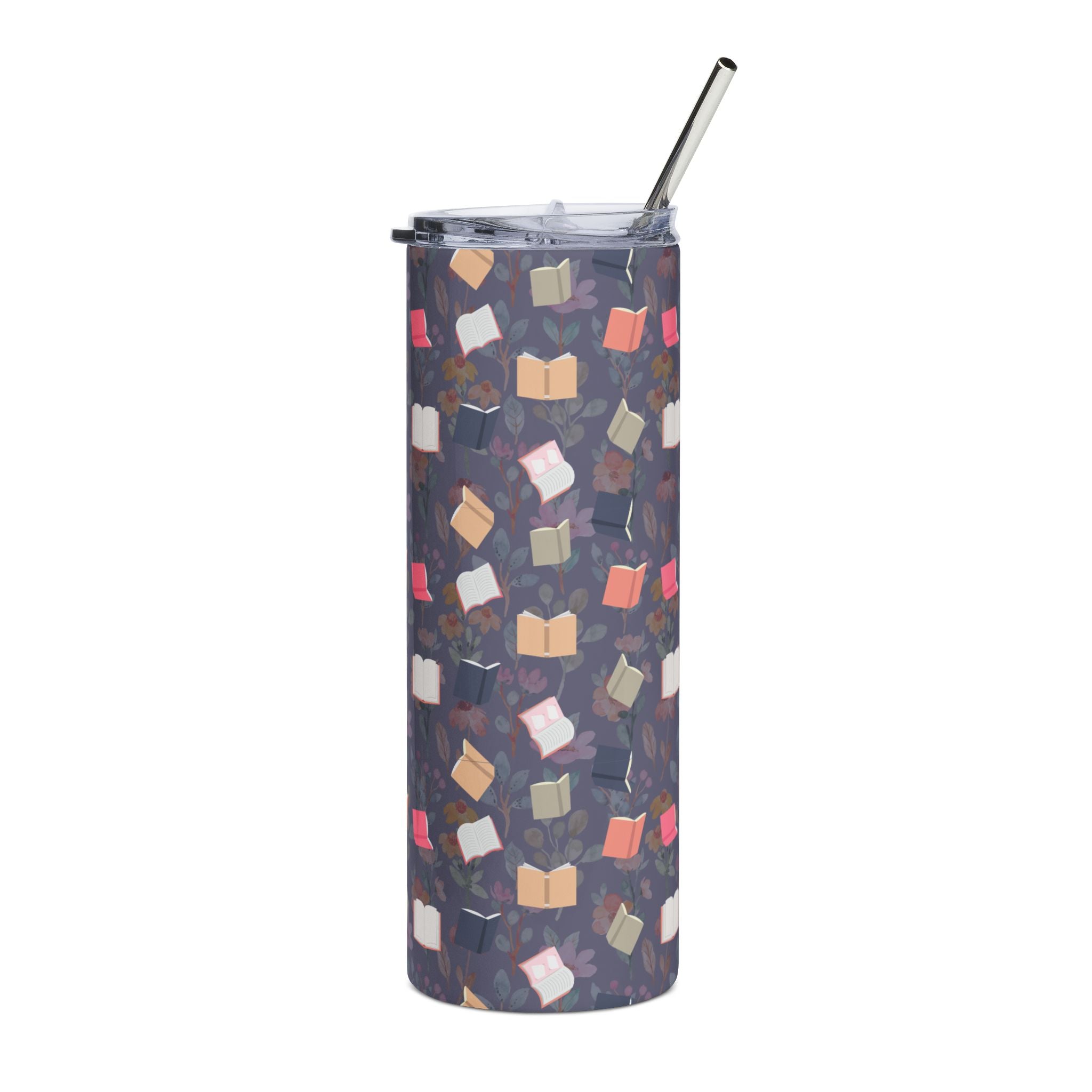 Books In Bloom 20oz Tumbler