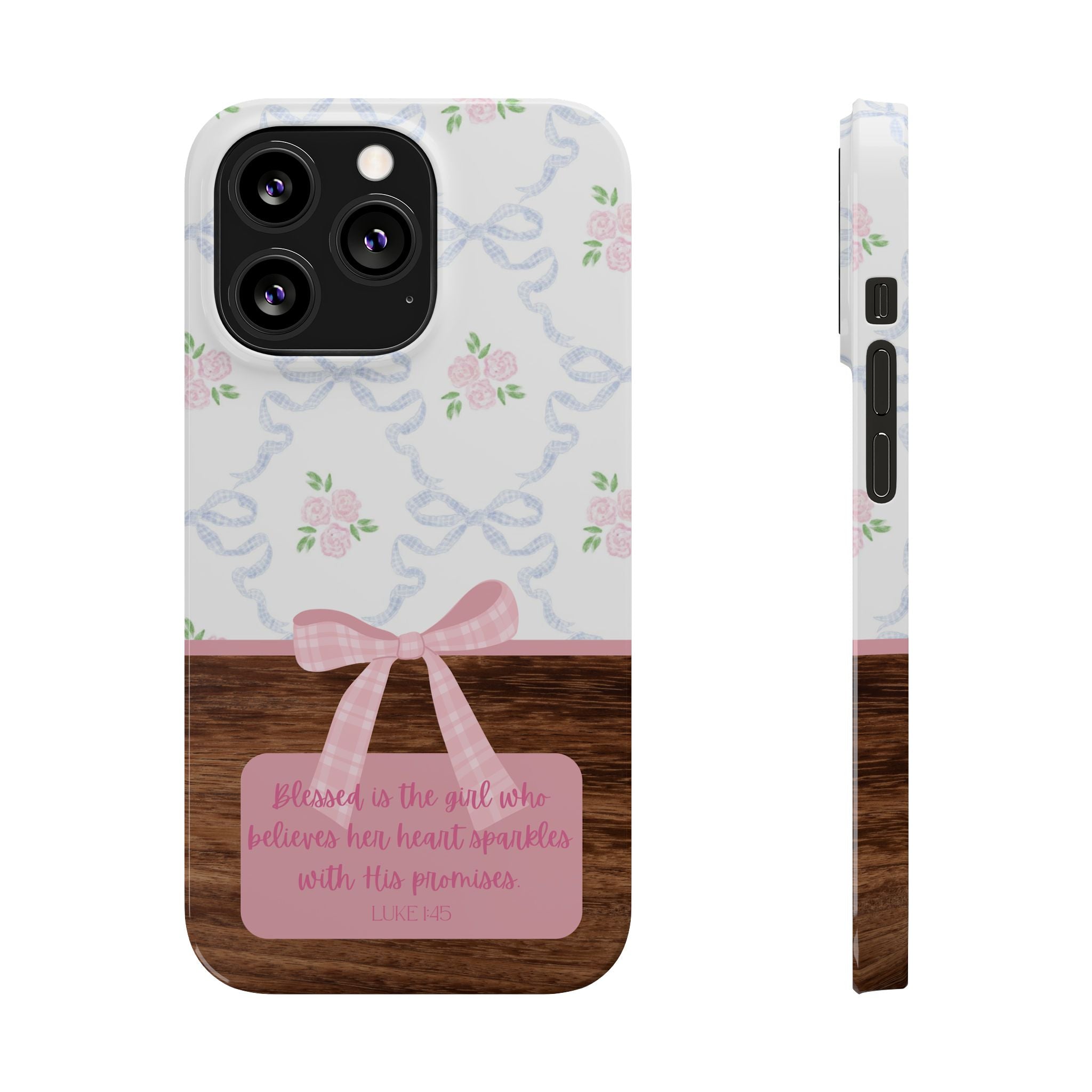 Blessed Is The Girl iPhone Case