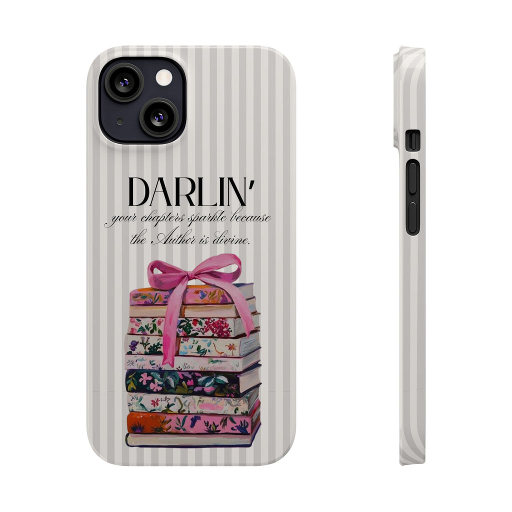 Darlin’ The Author Is Devine iPhone Case