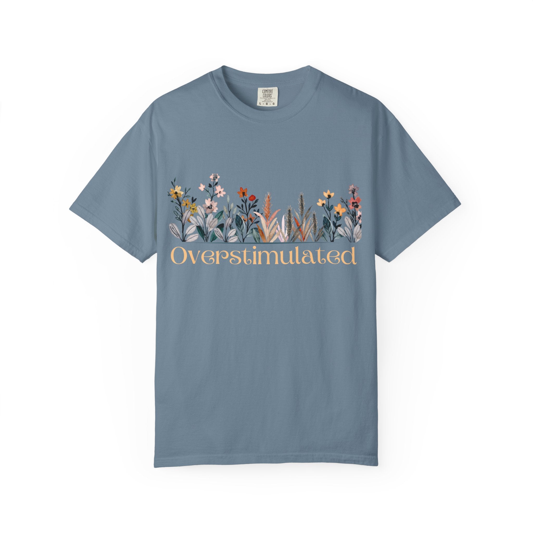 Floral Overstimulated T-shirt