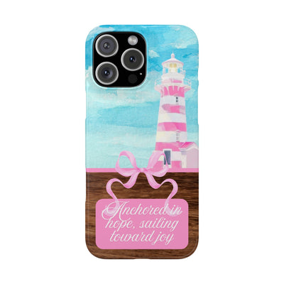 Anchored In Hope iPhone Case