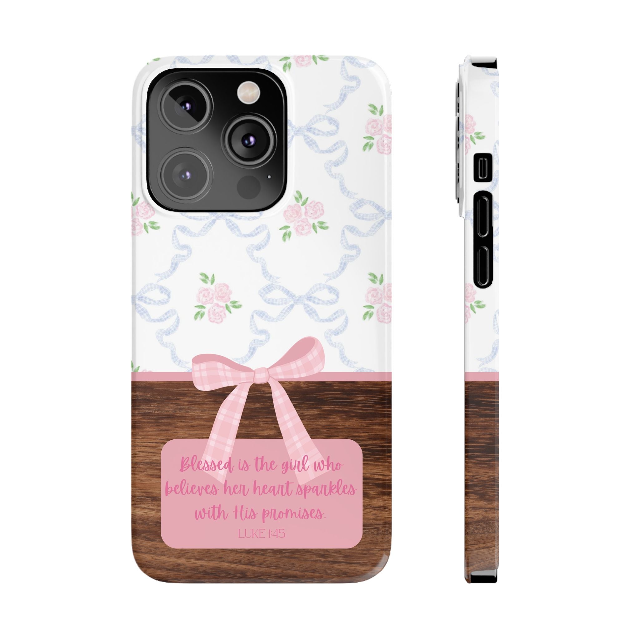 Blessed Is The Girl iPhone Case