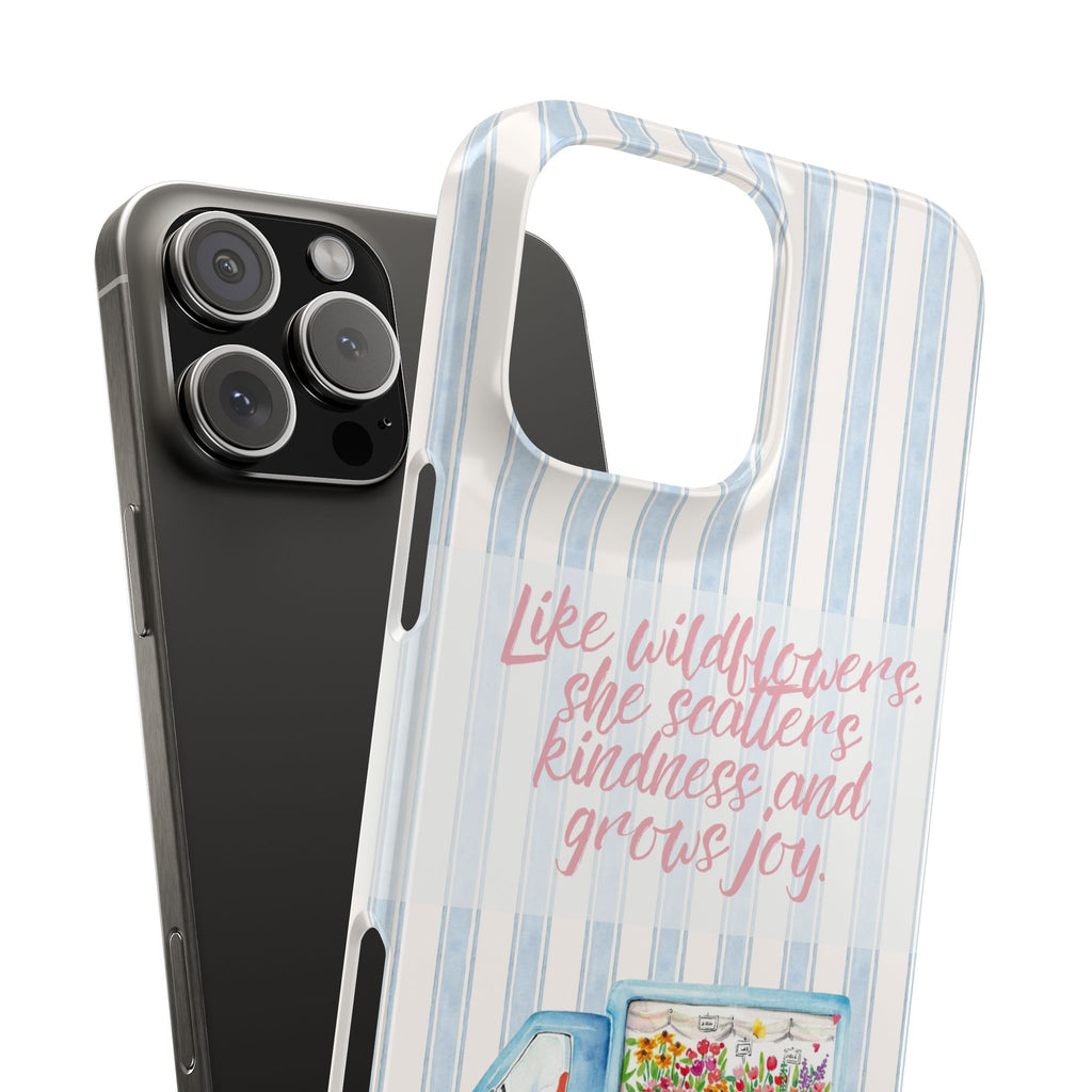 She’s Like Wildflowers iPhone Case