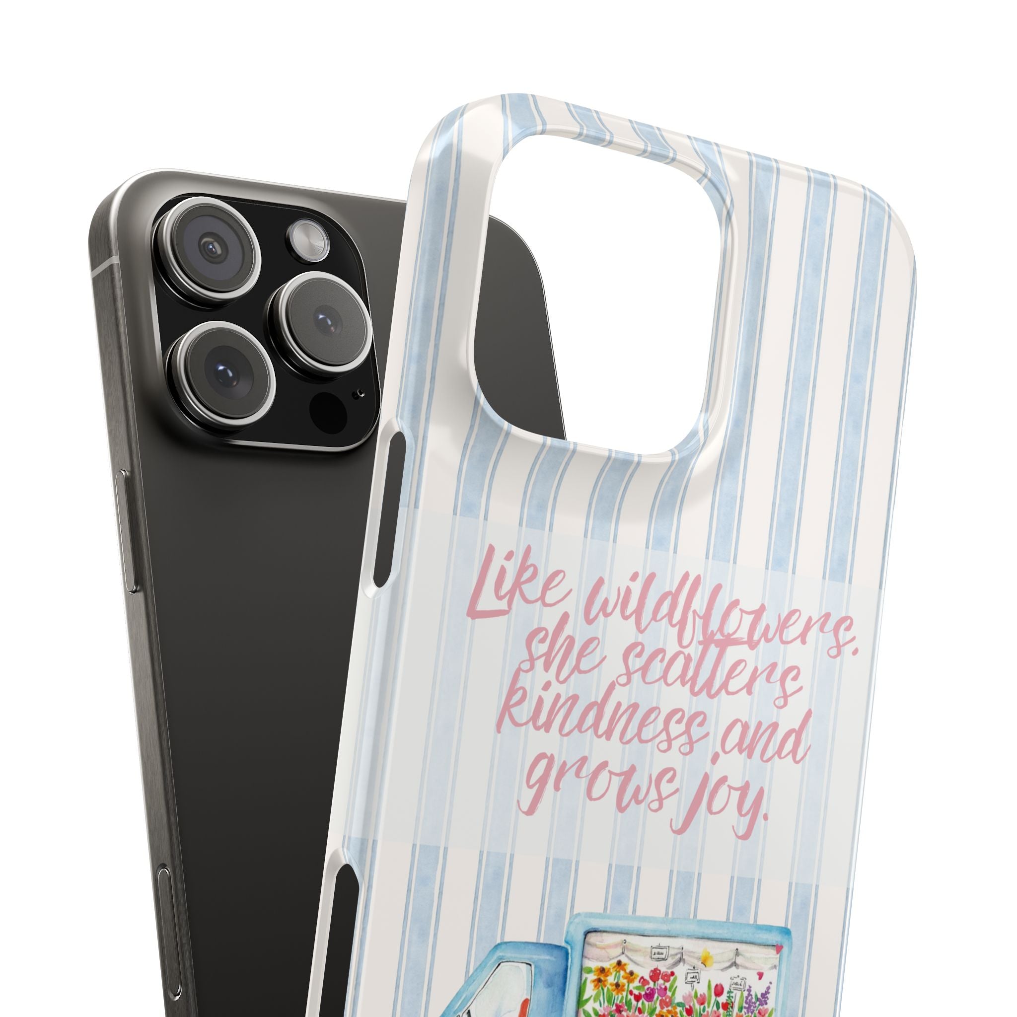 She’s Like Wildflowers iPhone Case