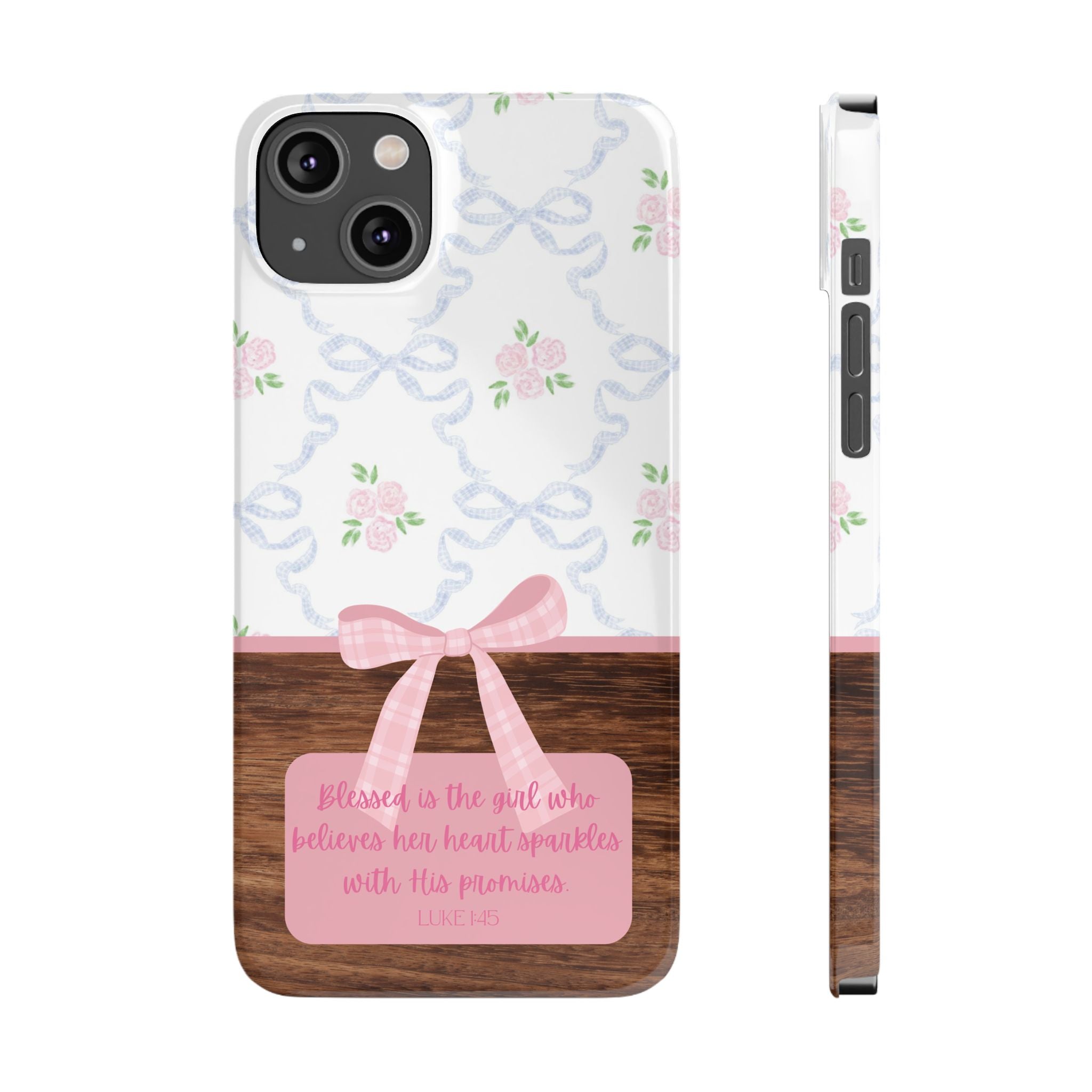 Blessed Is The Girl iPhone Case