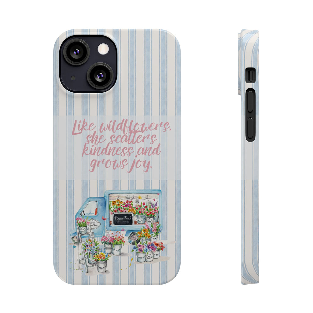 She’s Like Wildflowers iPhone Case