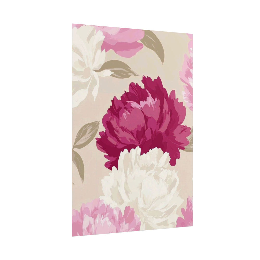 Flower Abstract Unframed Poster