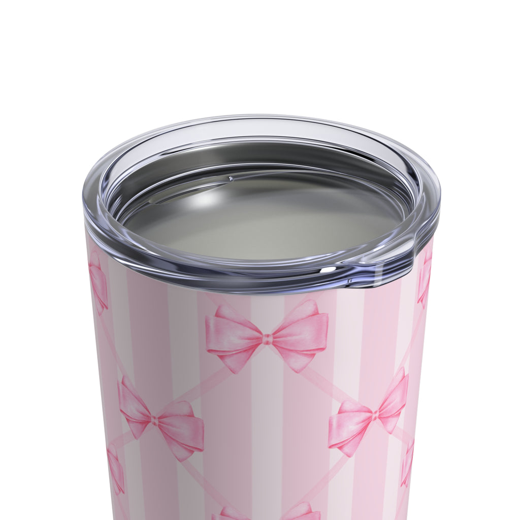 Pink Bow Mini Tumbler