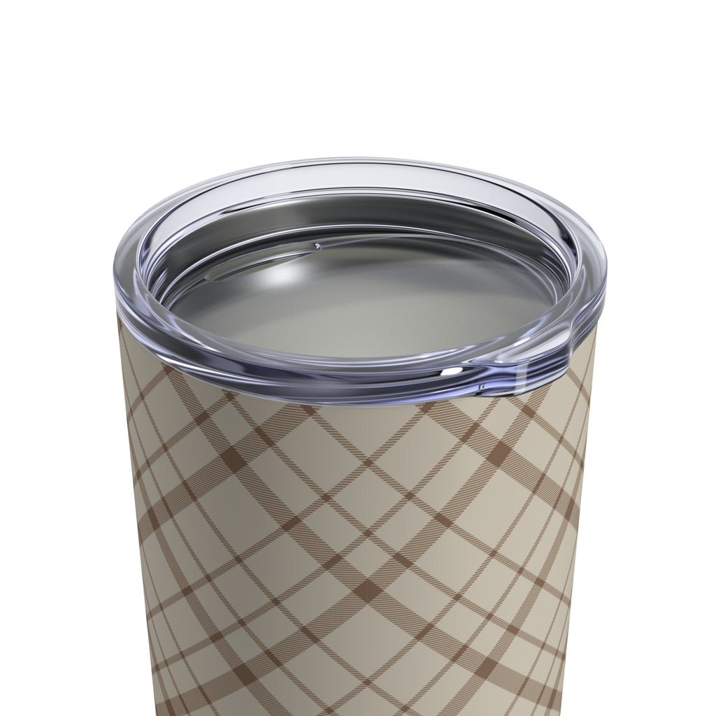 Plaid Merry Christmas Mini Tumbler
