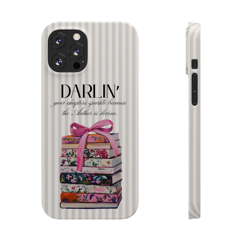 Darlin’ The Author Is Devine iPhone Case