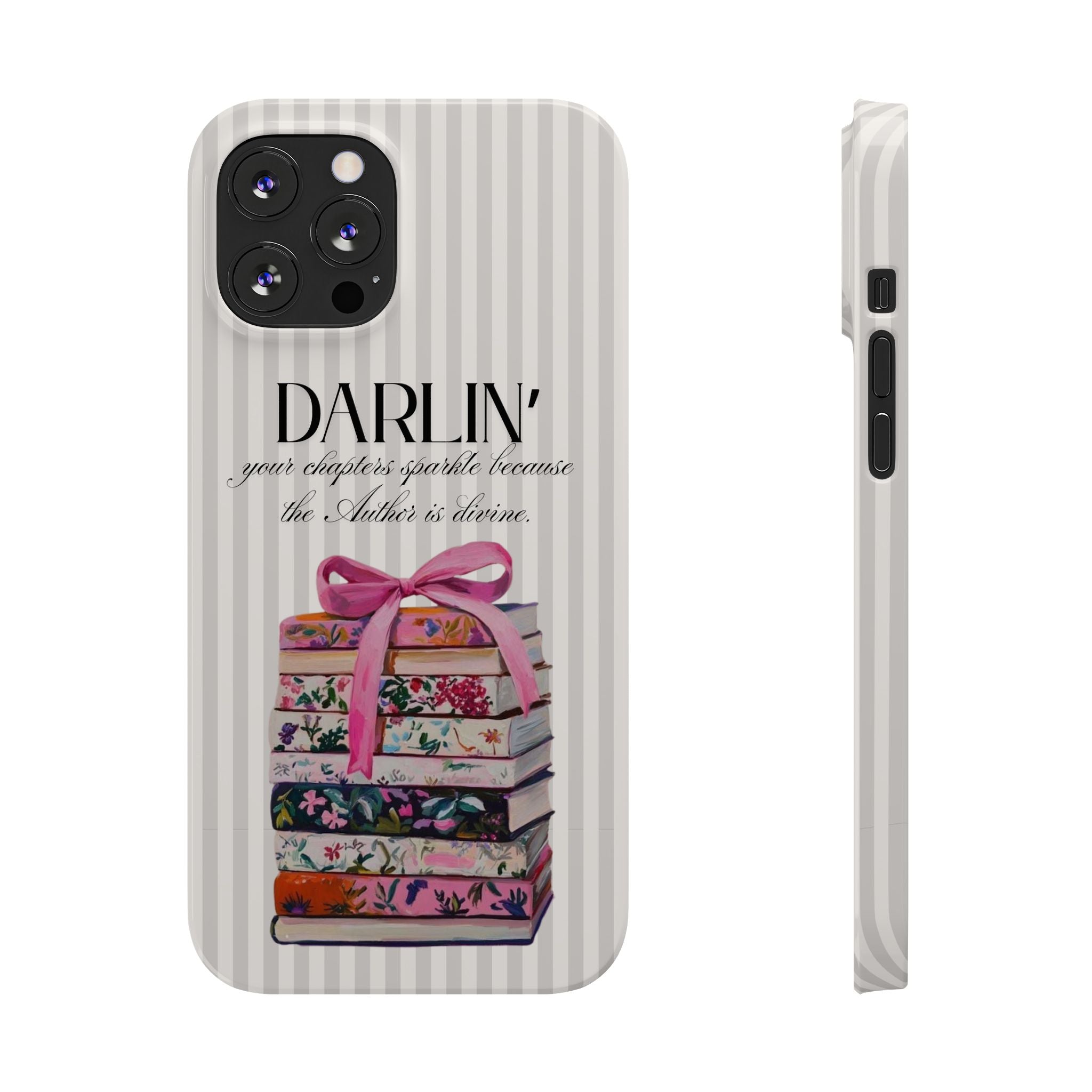 Darlin’ The Author Is Devine iPhone Case
