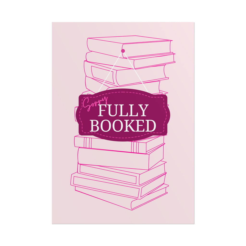 Fully Booked Unframed Poster