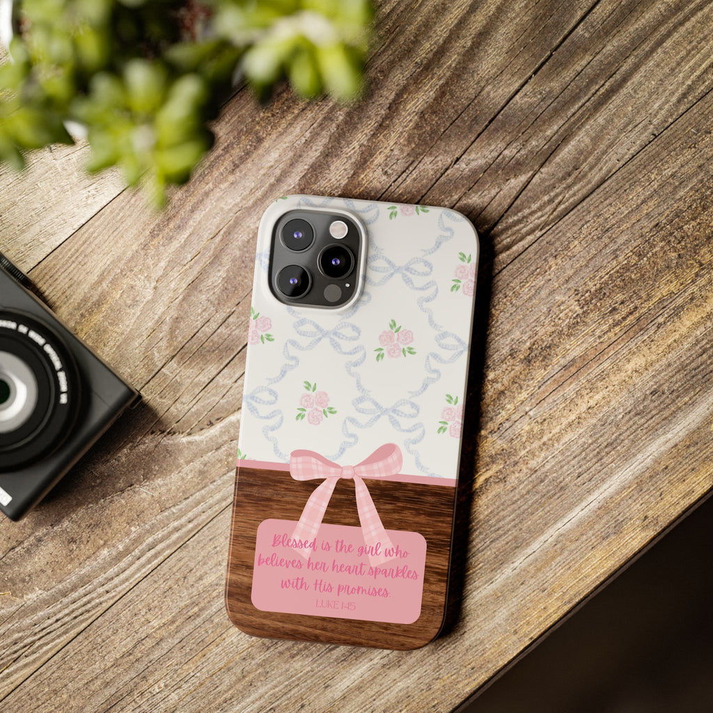 Blessed Is The Girl iPhone Case