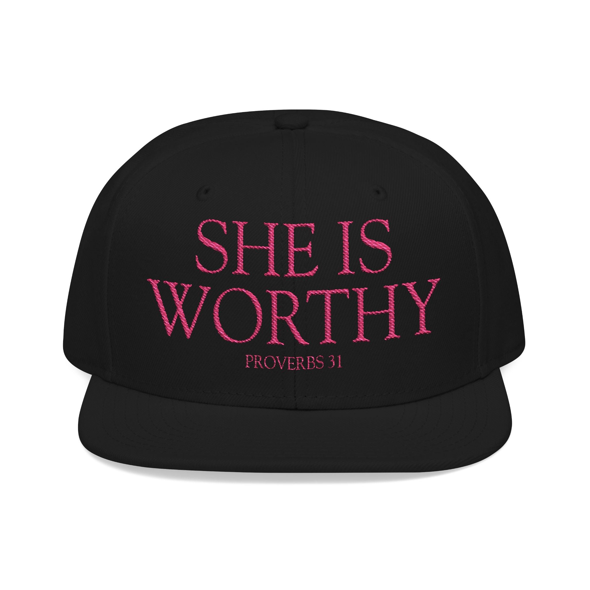 She Is Worthy Embroidered Hat