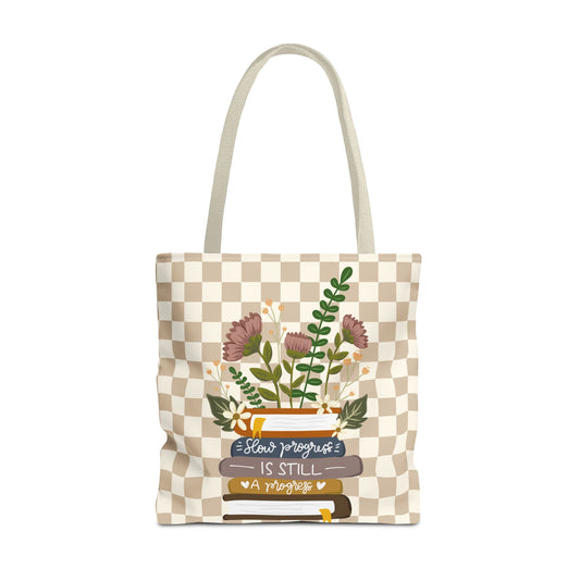 Progress Is Progress Tote Bag