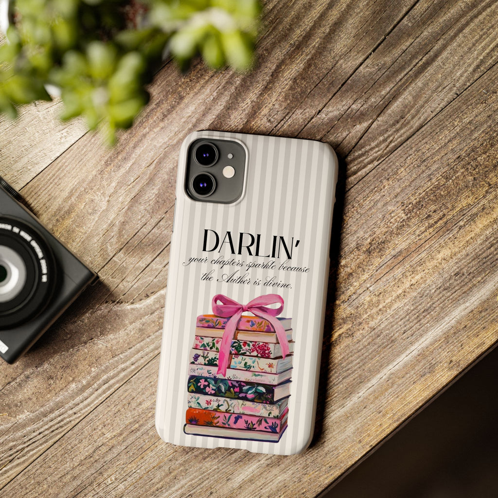 Darlin’ The Author Is Devine iPhone Case