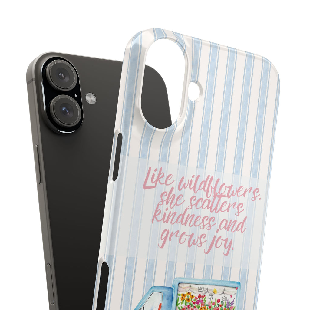 She’s Like Wildflowers iPhone Case