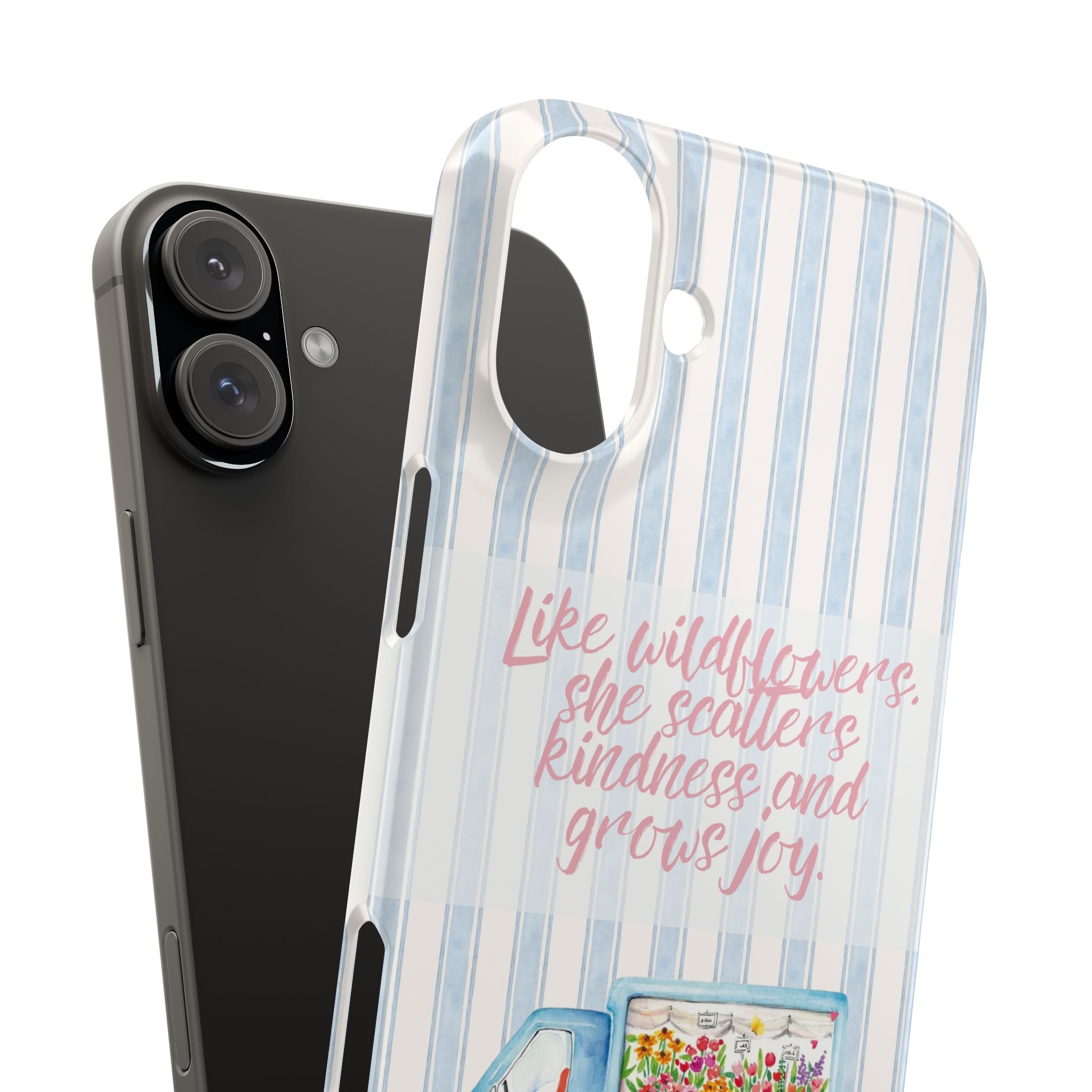 She’s Like Wildflowers iPhone Case