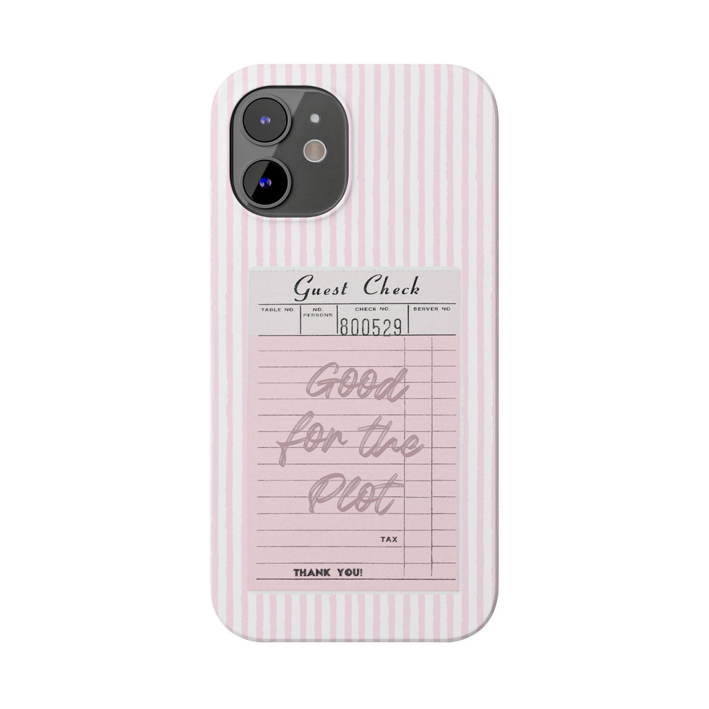 Good For The Plot iPhone Case