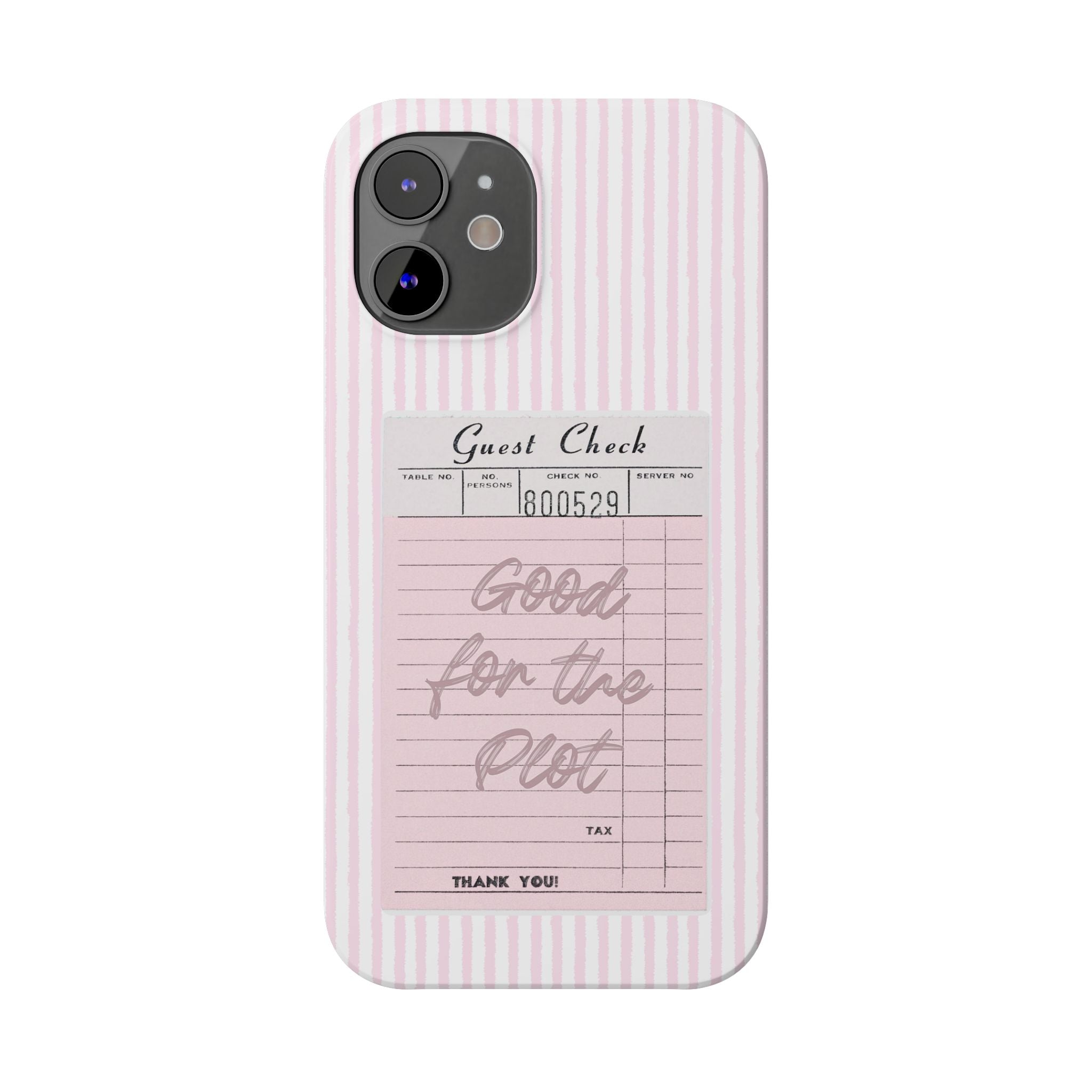 Good For The Plot iPhone Case