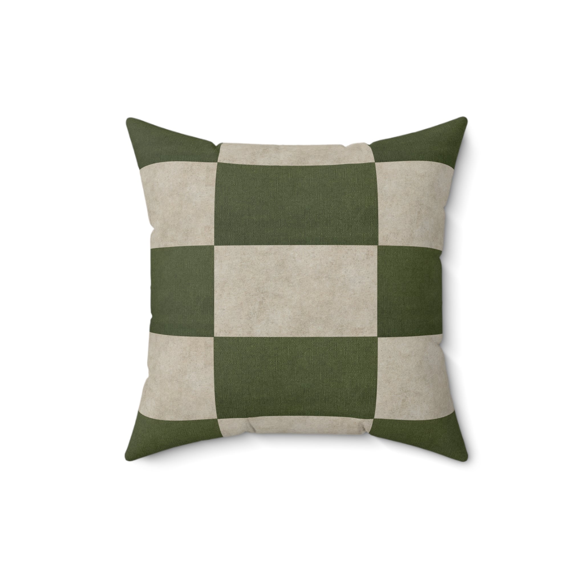 Stone & Green Pillow